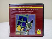 The cat who went bananas Book cover