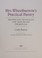 Go to record Mrs. Wheelbarrow's practical pantry : recipes and techniqu...